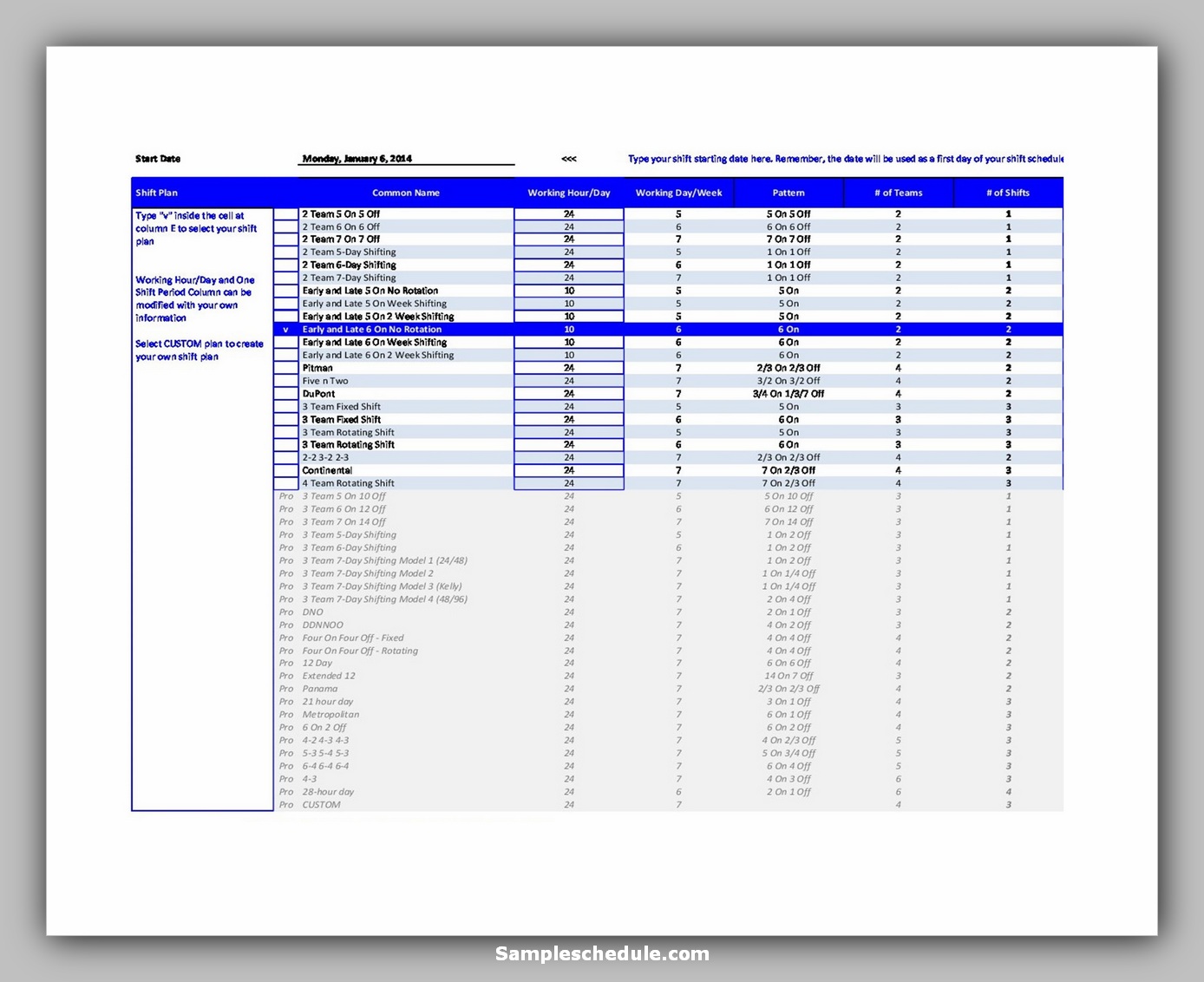 dupont work schedule dupont work schedule