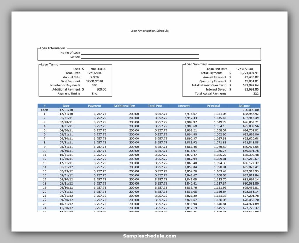 Loan Amortization Schedule 27