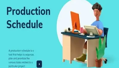 Production Schedule Template Featured