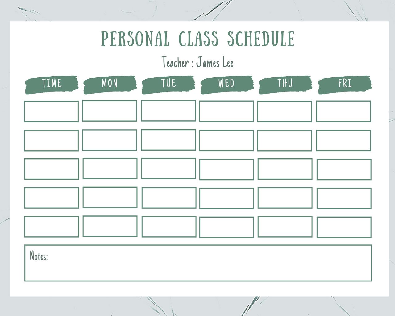 10-amazing-class-schedule-template-word-sample-schedule