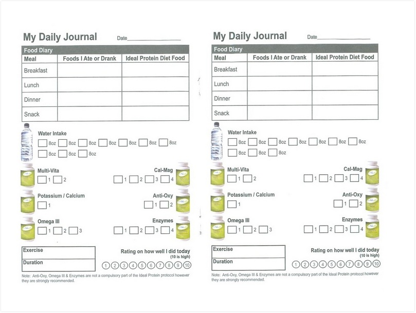Daily Journal Log Template