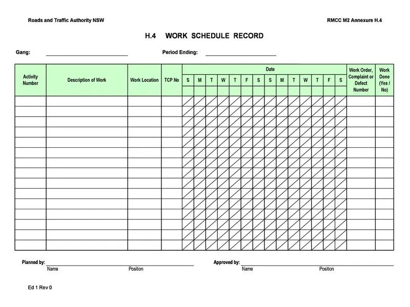 30+ Free Employee Shift Schedule Template Excel - sample schedule