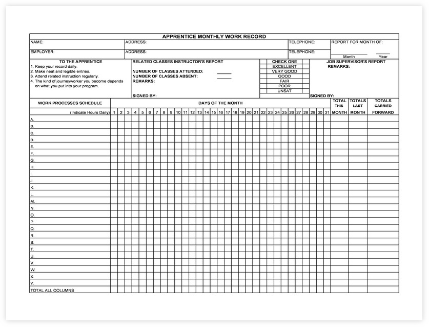 Employee work schedule template monthly 06