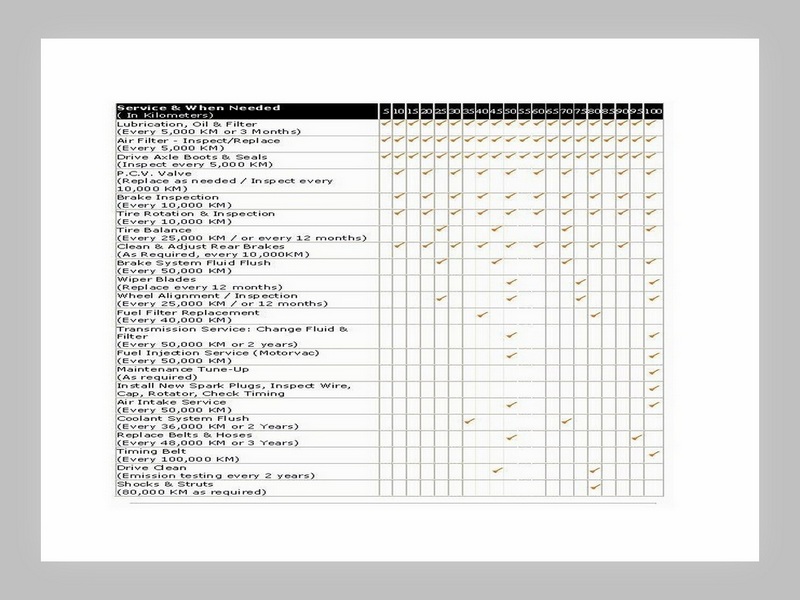 Forklift Maintenance Schedule Template 01