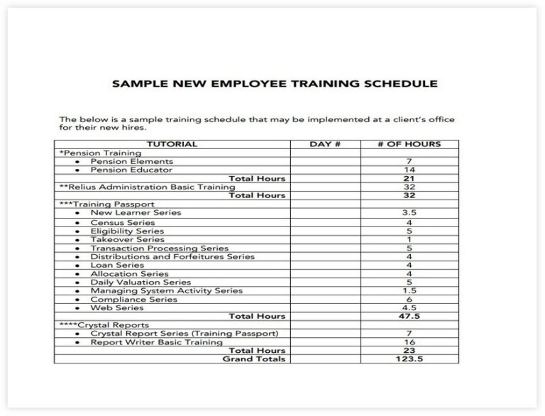 10-powerful-training-schedule-for-employees-sample-schedule