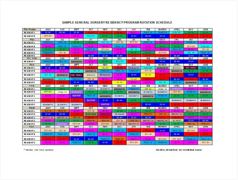 On Call Rotation Schedule Template 02