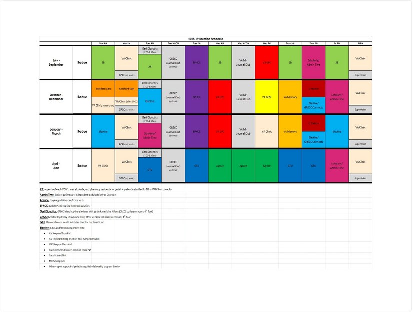 On Call Rotation Schedule Template 05