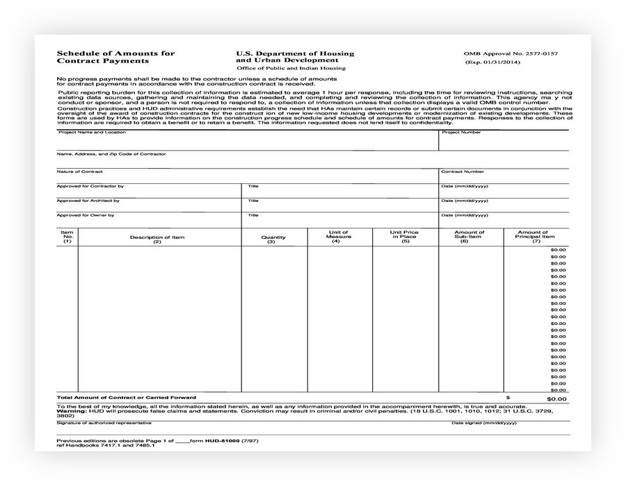 Payment Schedule Contract Template 46