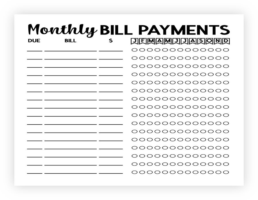 Payment Schedule Template 29