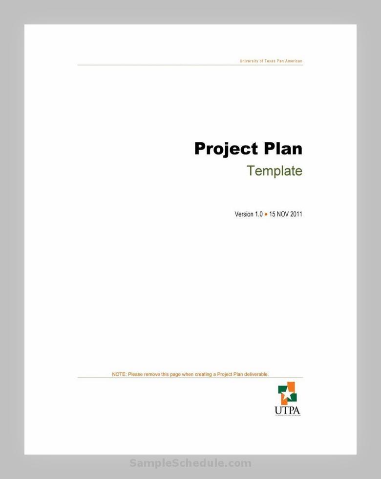 Project Plan Template 25