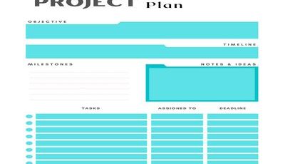 Project Plan Template Featured
