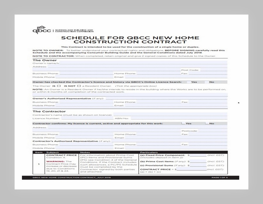 Sample Payment Schedule For Construction