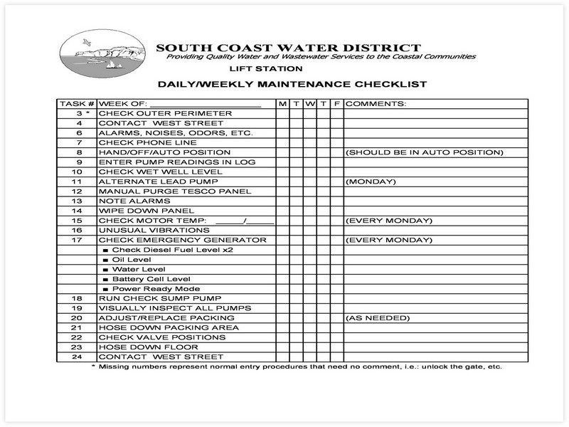 Vehicle Maintenance Schedule template 18