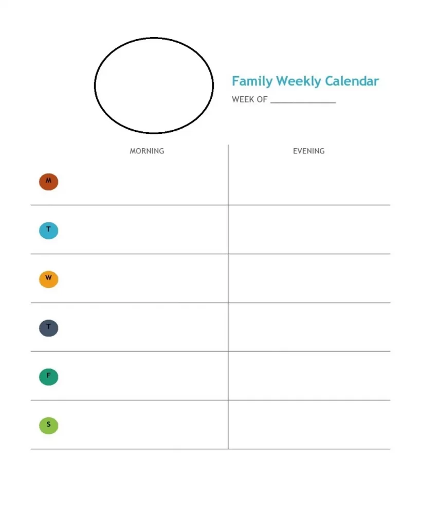 Weekly Schedule Template Excel 24