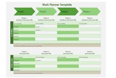 Work Planner Template Featured