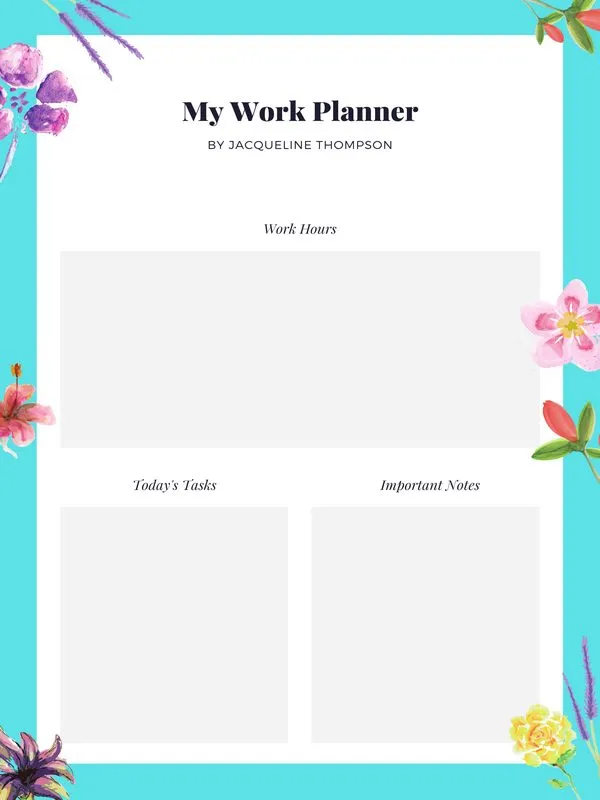 Free Sample Work Schedule Template - Work Schedule Sample 05