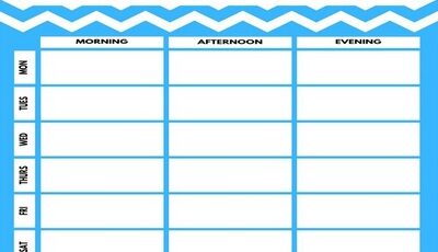 gym schedule template featured