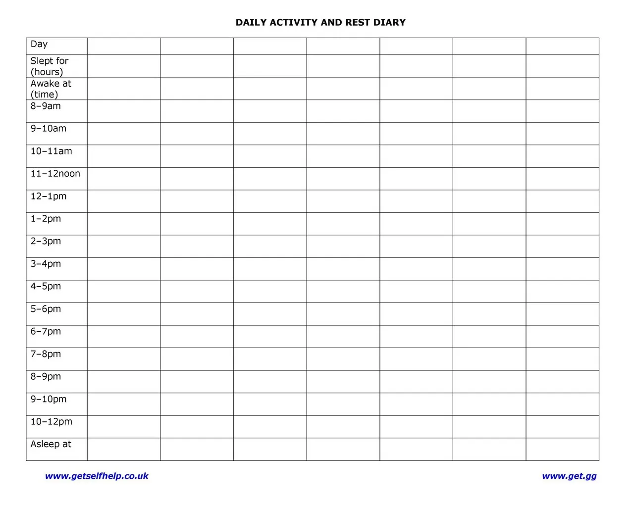 Hourly Schedule Template 34