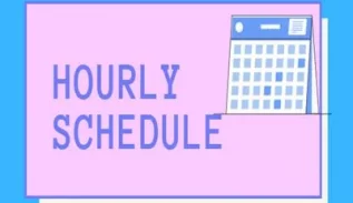 Hourly Schedule Template Featured