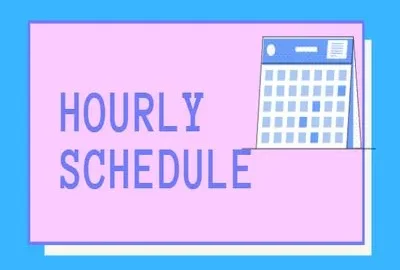 Hourly Schedule Template Featured