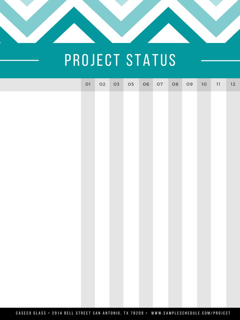 Project Status Report Template 11