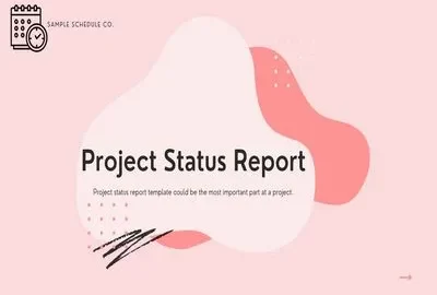Project Status Report Template Featured