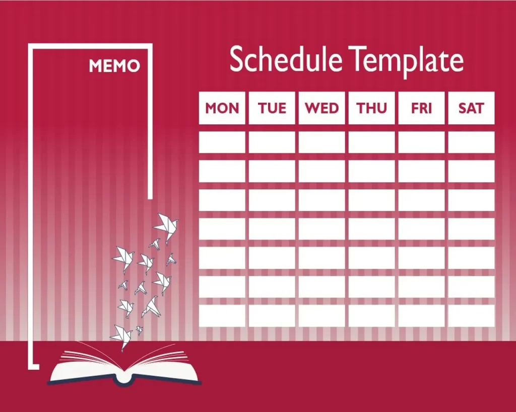 Project Schedule Template PowerPoint