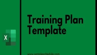 Training Plan Template