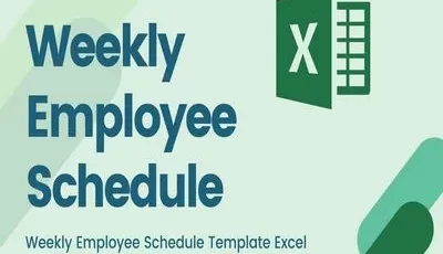Weekly Employee Schedule Template Excel Featured