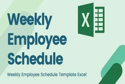 Weekly Employee Schedule Template Excel Featured