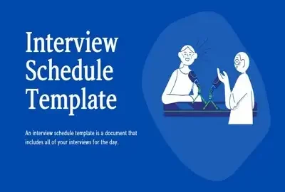 Interview Schedule Featured