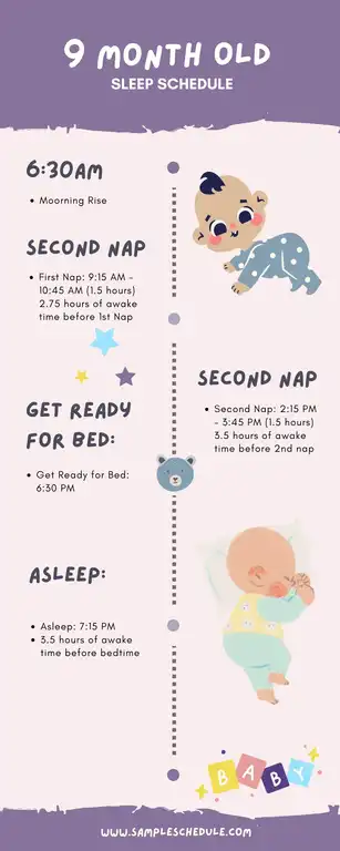 9 month old sleep schedule