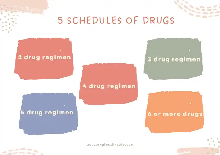 5 Schedules of Drugs Best Ways to Choose the Right One for You