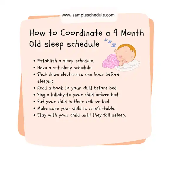 How to Coordinate a 9 Month Old Sleep Schedule