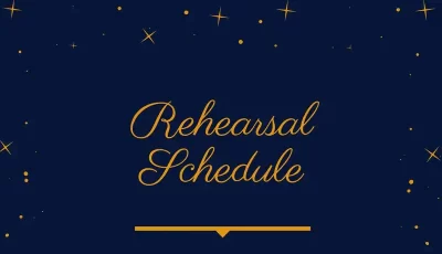 Rehearsal Schedule Template Featured Images