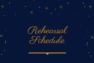 Rehearsal Schedule Template Featured Images